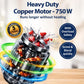 Trendy 750 Watt Mixer Grinder - 3 Stainless Steel Jars - Classic Mixer with Copper Motor ( ISI Certified - 5 Yr Motor Warranty)