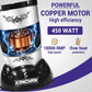 Nutri Blender Mixer Grinder for Smoothie & Juices , 450 Watt Copper Motor, 2 Unbreakable Jars 500ml & 300ml - (2 Jar, 2 Blade - Silver) - 1 Year Warranty