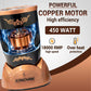Nutri Blender Mixer Grinder for Smoothie & Juices , 450 Watt Copper Motor, 3 Unbreakable Jars 500ml & 300ml - (3 Jar, 2 Blade - Copper) - 1 Year Warranty