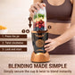 Nutri Blender Mixer Grinder for Smoothie & Juices , 450 Watt Copper Motor, 3 Unbreakable Jars 500ml & 300ml - (3 Jar, 2 Blade - Copper) - 1 Year Warranty